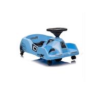 GOPLUS Kart Électrique 12v avec Serpillère Détachable Télécommande Musique Klaxon 3 Vitesses pour Enfants 2-5 Ans Bleu