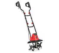 GOPLUS Motobineuse Electrique Filaire 1200W, Motoculteur Manuelle à Fraise 10 A, Largeur de Travail et Profondeur de Travail 22 cm, Ameublisseur Électrique, Fraiseuse de Jardin (Rouge,Largeur 32,5)