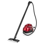 GOPLUS Nettoyeur Vapeur, 19 Accessoires, Pression 4 Bar Puissance 2000W avec Réservoir d'Eau 1,5L, Balai Vapeur pour Tapis, Fenêtre, Verre et Rideau