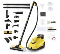 GOPLUS Nettoyeur Vapeur Haute Pression 2000W 5 Bars 17 Accessoires, Jaune