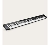 GOPLUS Piano Numérique avec Clavier de 88 Touches, Piano Electrique avec Touches Détachable en 2 Pianos à 44 Touches, Piano portable avec Fonction MIDI et Bluetooth, Pédale et Batterie, Noir (Noir)