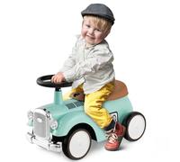 GOPLUS Porteur Enfant Style Rétro avec Espace de Rangement sous Siège, Roues EVA Durables, Véhicule Jouet pour Tout-Petits de 18 à 36 Mois, Cadeaux pour Garçons et Filles (Vert)