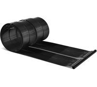 GOPLUS Réchauffeur Solaire pour Piscine, 2 Panneaux de Chauffage Solaire de 300x75 CM, pour Piscine Enterrée et Hors Sol de 12000 L