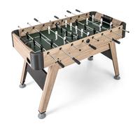 GOPLUS Table de Baby-foot de 137 cm en Bois, Table de Jeux avec 2 Balles pour Enfants, Adolescents, Adulte