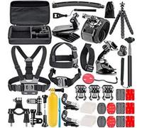 Kit Accessoire pour Gopro Hero 6 5 Black 4 3+ 3 2 1 ,WiMiUS/Xiaomi 50 en 1