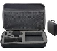 GoPro Carrying Case, Storage Bag Compatible with Hero 10 9 8 7 6 5 4 3 2, Portable Case for Action Camera, Black, Sports Camera Carrying Case