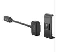 Kit porte et câble d’alimentation magnétique GoPro Contacto Noir pour Caméras sport HERO13 Black HERO12 Black HERO11 Black HERO10 Black HERO9 Black Noir G