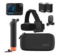 GoPro Ensemble d'accessoires HERO11 Black - Comprend Une Batterie Enduro supplémentaire (2 au Total), Le gestionnaire (poignée Flottante), Un Serre-tête + Un Clip Rapide et Un étui de Transport