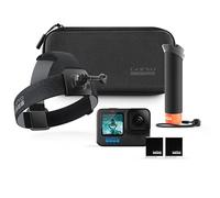 GoPro Ensemble d'accessoires HERO12 - Comprend Une HERO12 Noire, The Handler (poignée Flottante), Une Sangle de tête 2.0, Une Batterie Rechargeable Enduro (2) et Un étui de Transport