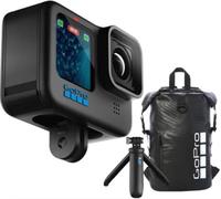 GoPro HERO12 Bundle (avec poignée courte/trépied | SwagBag | Housse de transport | Carte SD de 64 Go)