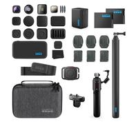 GoPro HERO13 Black Pack Ultime : objectifs HB, Perche 2,7 m, télécommande étanche, Contacto, Chargeur Double, 2 Batteries Enduro, Volta, Supports et étui Casey.