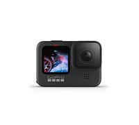 GoPro HERO9 - Caméra de sport étanche avec écran LCD avant et écran tactile arrière, vidéo Ultra HD 5K, photos 20 MP, diffusion en direct 1080p, webcam, stabilisation, noir
