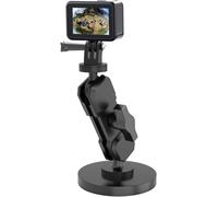 GoPro Insta360 Magnetic Camera Mount, 360° Rotation Metal Magic Arm Camera Mount for GoPro Hero 13 12 11 10 9 8 Black Insta360 X4 X3 DJI Osmo Action 5 Pro