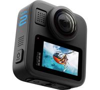 GoPro MAX2 Action Cam 360° écran tactile, protégé contre les projections deau, 4K, Bluetooth, résistant aux chocs, 8K, 360°, Stabilisation dimage