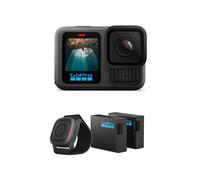 GoPro Pack d'action HERO13 Black (Exclusivité Amazon) - Comprend 2 Batteries Enduro et Une télécommande étanche