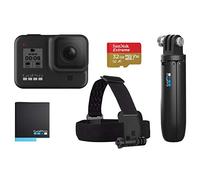 GoPro Pack HERO8 Black - comprend Shorty, bandeau, batterie de rechange et carte mémoire de 32 Go