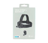 GoPro Sangle De Tête + Quickclip Support De Tête Bande Clip Pour Hero Noir