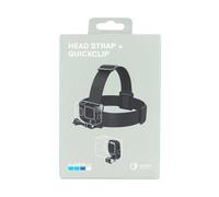 GoPro Sangle De Tête + Quickclip Support De Tête Bande Clip Pour Hero Noir