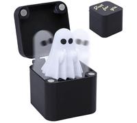 Gorbgle Fantôme d'Halloween dans une boîte, cadeau d'anniversaire amusant pour homme, cadeau de Noël éléphant blanc pour adultes, boîte cadeau fantaisie pour le bureau, blague bizarre pour les amis