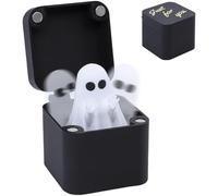 Gorbgle Fantôme d'Halloween dans une boîte, cadeau d'anniversaire amusant pour homme, cadeau de Noël éléphant blanc pour adultes, boîte cadeau fantaisie pour le bureau, blague bizarre pour les amis