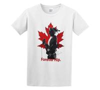 GORD Downie Tribute Tragically Hip Singer Forever Hip T Shirt Men Tops Tee White M
