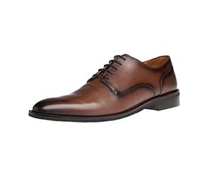 Gordon & Bros. Homme Chaussures à Lacets Gino, Monsieur Chaussures d'affaires,Normale,élégant,Chaussures d'affaires,Bureau,Brown,41 EU / 7.5 UK