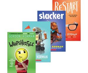 Gordon Korman Collection - Whatshisface - Slacker - Restart - Ungifted