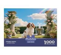 Gordon Setter1000 Pieces Jigsaw Puzzles for Adults and Kids Family Game Animal de Compagnie chienChallenging Home Decors Great Gift Idea70x50cm/1000pcs