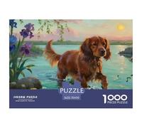 Gordon Setter1000 Pièces PuzzleChien Contes Magiques, Adultes/Enfants, Puzzle Qualité Supérieure, Fantaisie, Détente 70x50cm/1000pcs