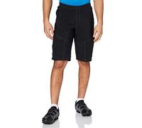 GORE BIKE WEAR Homme Cuissard de Cyclisme 2 en 1, Collant intérieur avec Insert Peau de Chamois, Respirant, GORE Selected Fabrics, GBW Shorts+, Taille S, Noir, TGBWSH