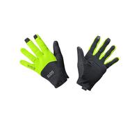 Gore Gants longs C5 Windstopper Noir/Jaune fluo 3XL
