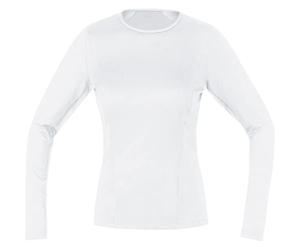 GORE WEAR 100315 Maillot Femme Blanc FR : L (Taille Fabricant : 40)