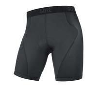 GORE Wear C3 Homme Cuissard première couche de cyclisme avec insert peau de chamois, XL, Noir