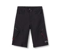GORE Wear C3 Short pour homme, M, Noir/Rouge