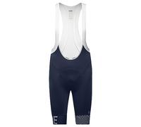 GORE WEAR C5 Homme Cuissard à bretelles avec insert peau de chamois, XXL, Bleu marine/Blanc