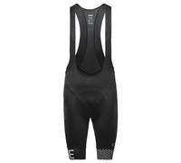 GORE Wear C5 Homme Cuissard à bretelles de cyclisme avec insert peau de chamois, M, Noir/Blanc
