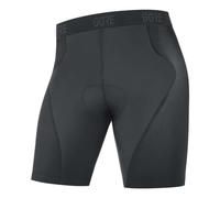GORE Wear C5 Homme Cuissard première couche de cyclisme avec insert peau de chamois, M, Noir