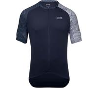 Gore Wear C5 Homme Maillot à Manches Courtes de Cyclisme, L, Bleu Marine/Multicolore