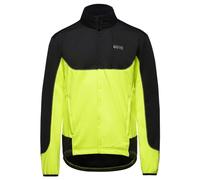 GORE WEAR C5 Homme Veste de cyclisme GORE WINDSTOPPER, S, Noir/Jaune fluo