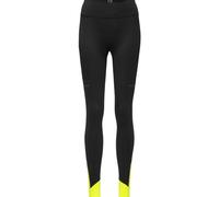 GORE WEAR Collants Thermiques Concurve Femme, Black/Neon Yellow, 36
