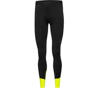 Gore Wear Concurve Thermo Tights Mens Homme Noir - Collants de running hommes S