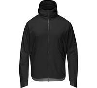 Gore Wear CONCURVE WINDSTOPPER® Veste avec Isolation Thermique à capuche Homme Noir - Vestes coupe-vent et gilets de running hommes M
