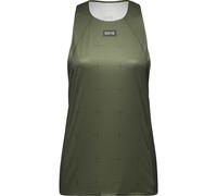 Gore Wear Contest Daily Singlet Femme Vert - Débardeurs de running femmes 40