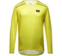 Gore Wear Contest Long Sleeve T-Shirt Homme Jaune - Maillots de running hommes S