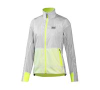 GORE WEAR Drive Veste pour Femmes, GORE-TEX INFINIUM, 40, Blanc/Neon Yellow