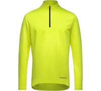 Maillot manches longues gore wear 1 4 zip everyday mid fluo