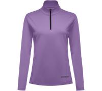 Gore Wear Everyday Mid 1/4-Zip Womens Femme Lilas - Tee-shirts de running femmes 36