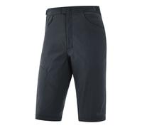 Gore Wear Explore Shorts Mens Black Homme Noir - Shorts de VTT hommes S