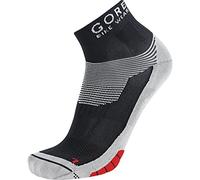 GORE WEAR Fexenm Chaussettes Noir/Rouge FR : S (Taille Fabricant : 35-37 cm)