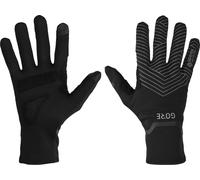 Gore Wear Gants longs C3 GORE-TEX INFINIUM Stretch Mid, coupe-vent, déperlants, noir XL